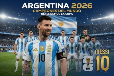 Argentina national football team 2026 — Messi